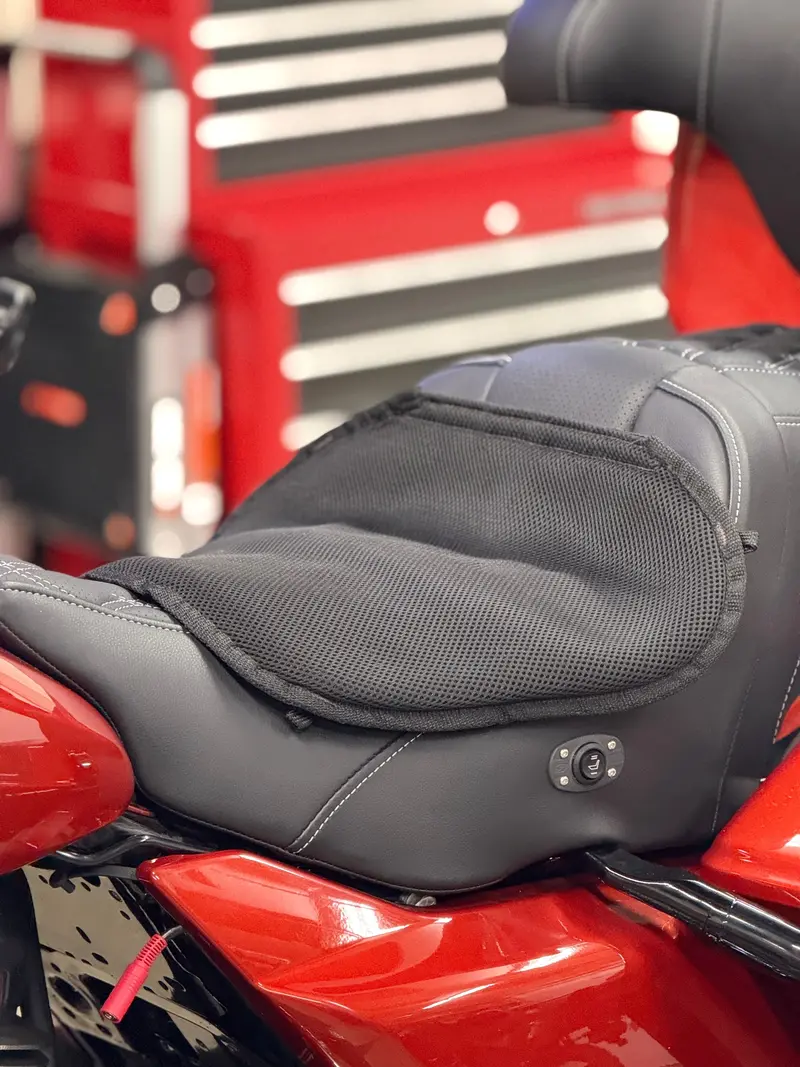 Butt Buffer Motorcycle Seat Cushion With (Classic Insert) And Airflow Cover 1