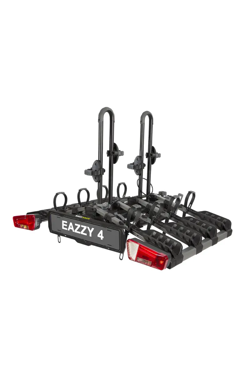 Buzzrack Eazzy 4 Bike Towball Mount Folding Platform Rack 1