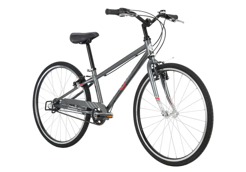 Byk E540 3 Speed Bike, Stealth Charcoal - Rider Height: 130-160Cm 1