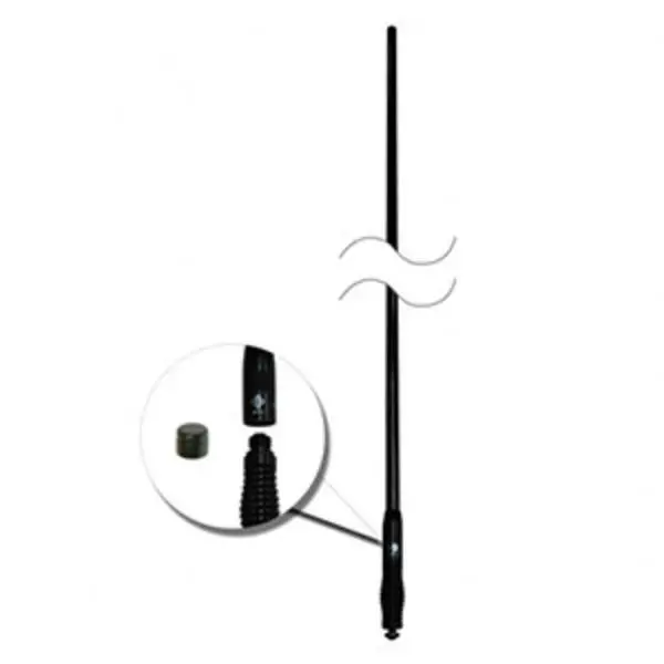 Cdq5000 - Rfi - Q-Fit Uhf Cb Antenna 477 Mhz - All Black 1
