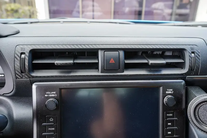Center Ac Vent Trim 3D Carbon Overlays - 2022+ Brz / Gr86 2