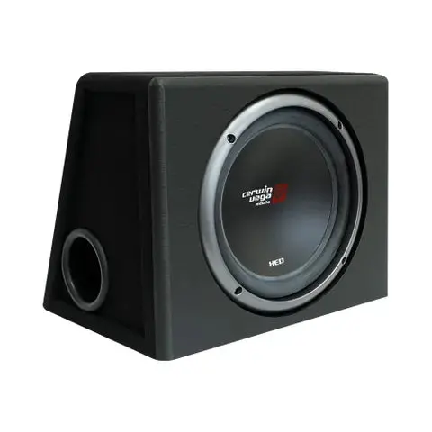 Cerwin Vega 10" Xed Series 4 Ohm Svc Subwoofer Enclosure 800W Max / 125W Rms 1