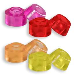 Chaya Jellys Cushions 12Mm Conical/Barrel 8Pk 1