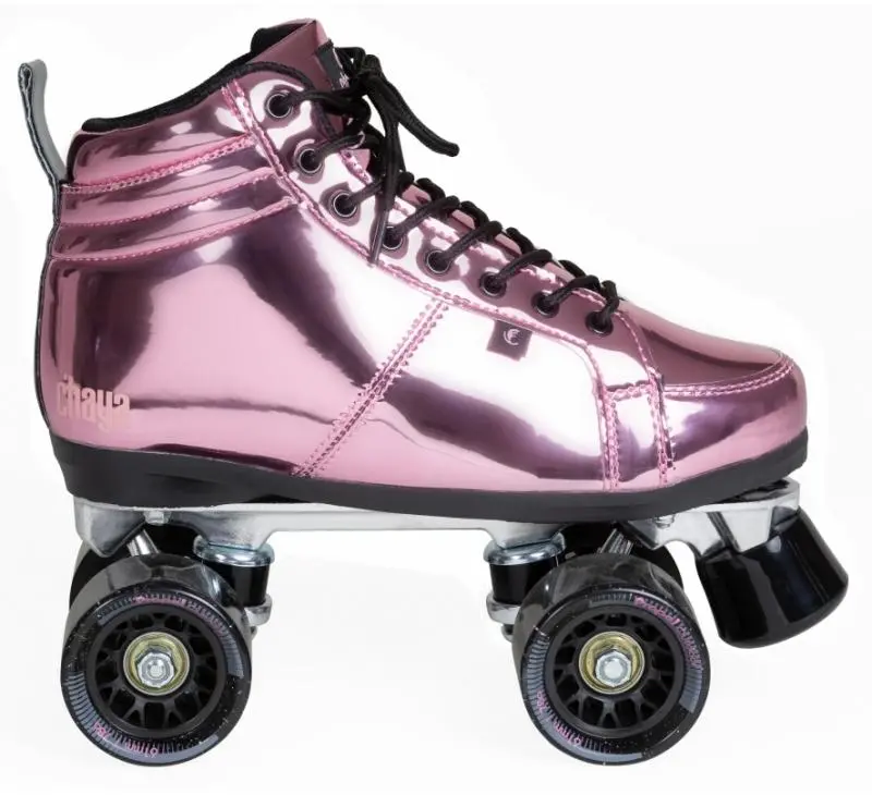 Chaya Vintage Pink Laser Roller Skates 3