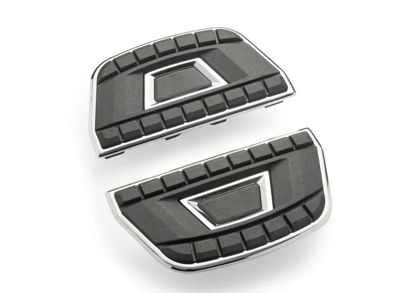 Ciro Chicane Passenger Floorboard Inserts (Chrome Or Black) 1