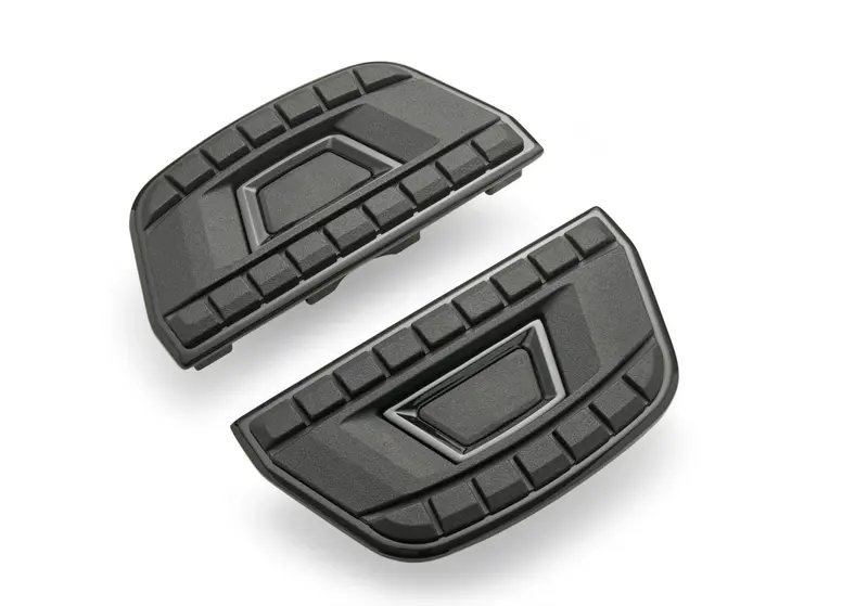 Ciro Chicane Passenger Floorboard Inserts (Chrome Or Black) 2