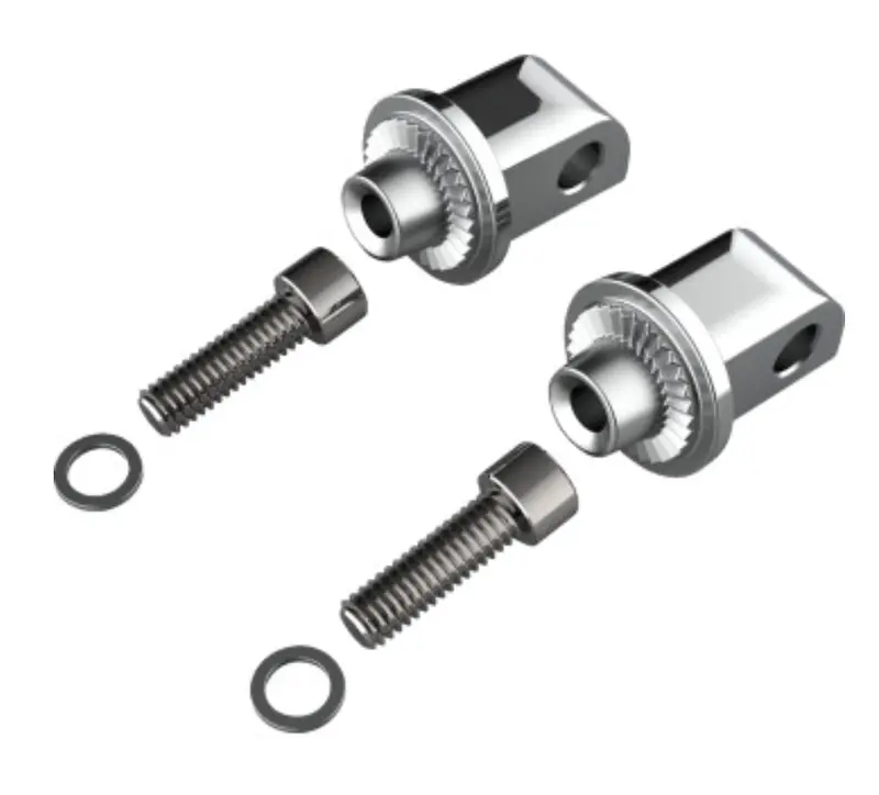 Ciro Passenger Peg Adapters For Indian 1
