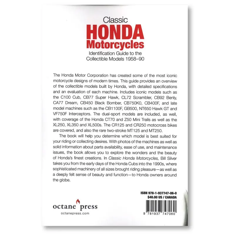 Classic Honda Motorcycles 2