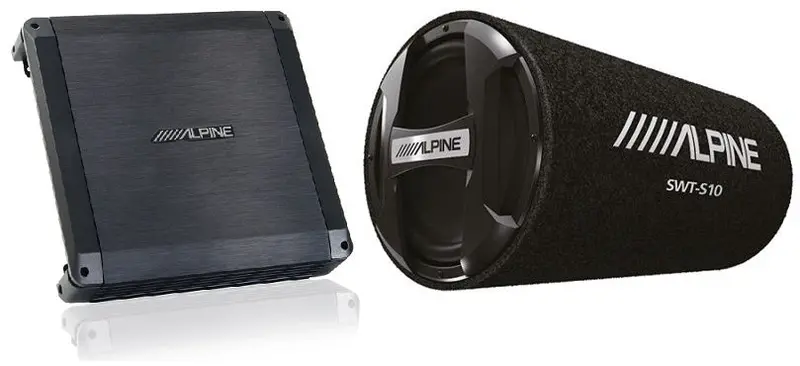 Combo- Alpine Swt-S10 Tube & Bbx-T600 Amplifier 1