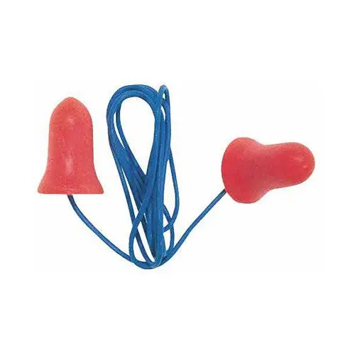 Corded Disposable Max Tapered Earplugs, 25 Pairs 1