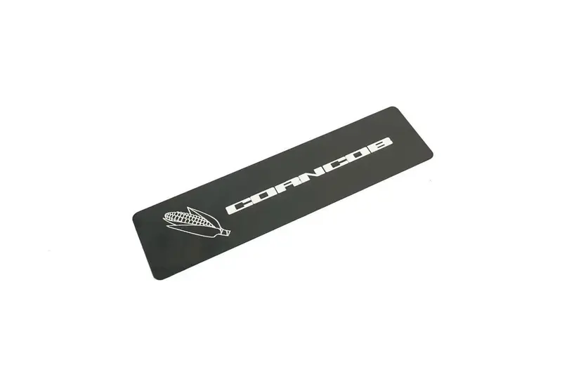 Corncob Logo Emblem For Weathertech All Weather Floor Mats (Metal Etched) - Universal 1