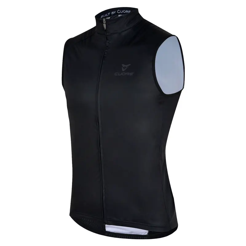 Cuore Buckland Men's Buckland Collection Silver Wind Shield Splash Vest Vest, Black 1