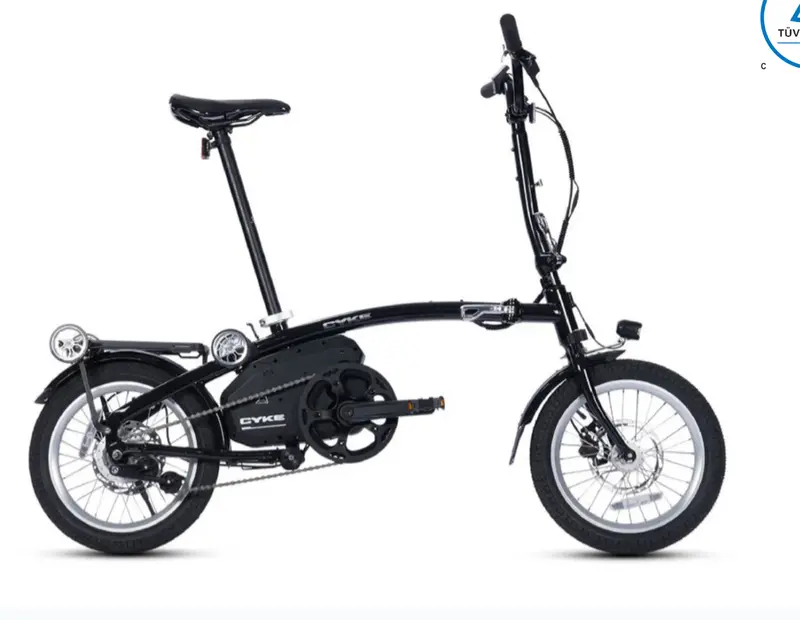 Cyke Kingfisher Middrive Folding Electric Bike 1