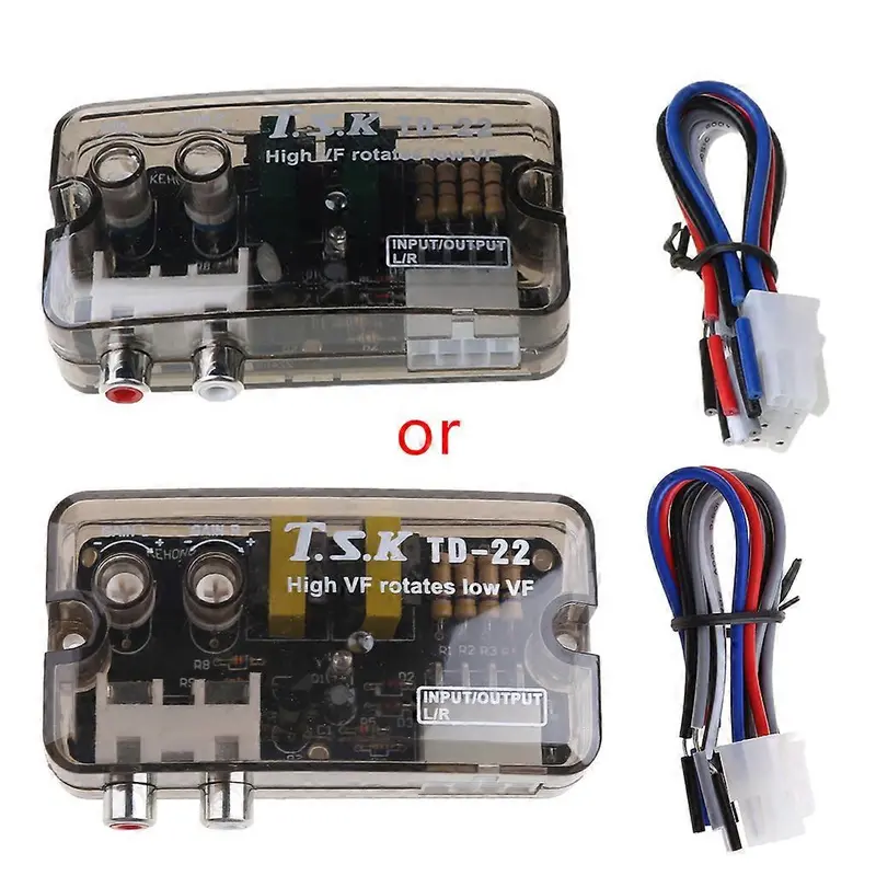 D-22 Rca Stereo High To Low Adjustable Line Output Converter (Loc) 1