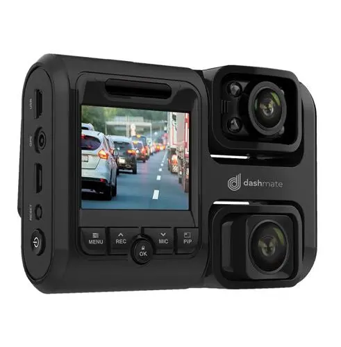 Dashmate Dsh-592Ir Full Hd Front & Infrared Cabin Dash Cam 1