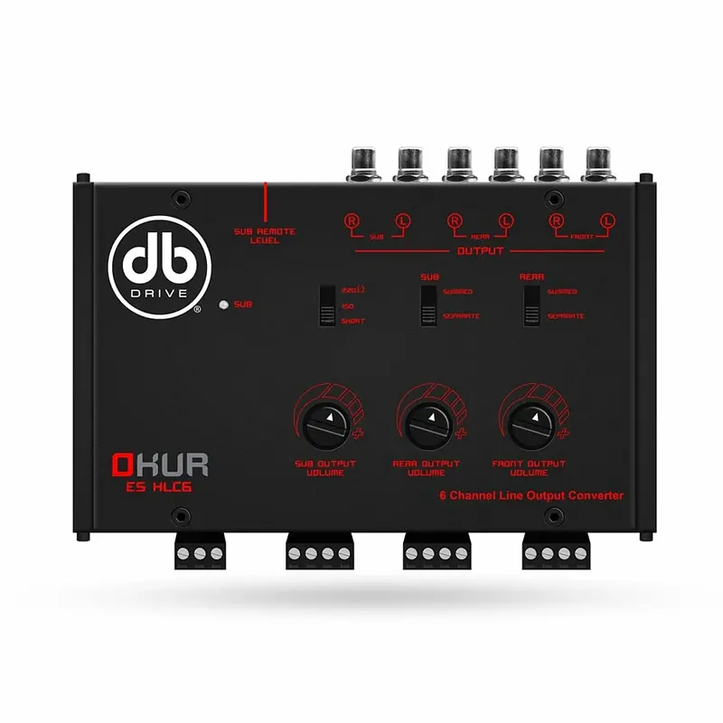 Db Drive E5 Hlc6 6 Channel Line Output Converter 1