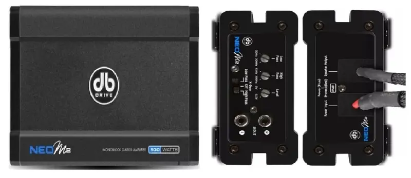 Db Drive Neo M2 Class D 500Watts 2Channel Mini Amp 1