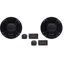Dd Audio Dd-E-C6.5B 6.5" 75W 4-Ohm Component Speakers Set 1