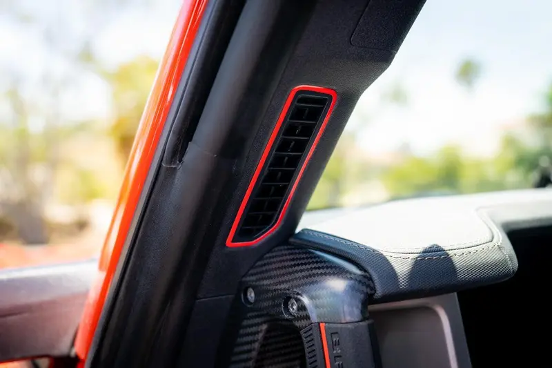 Defroster Vent Outline (Printed Series Vinyl) - 2021+ Bronco 7