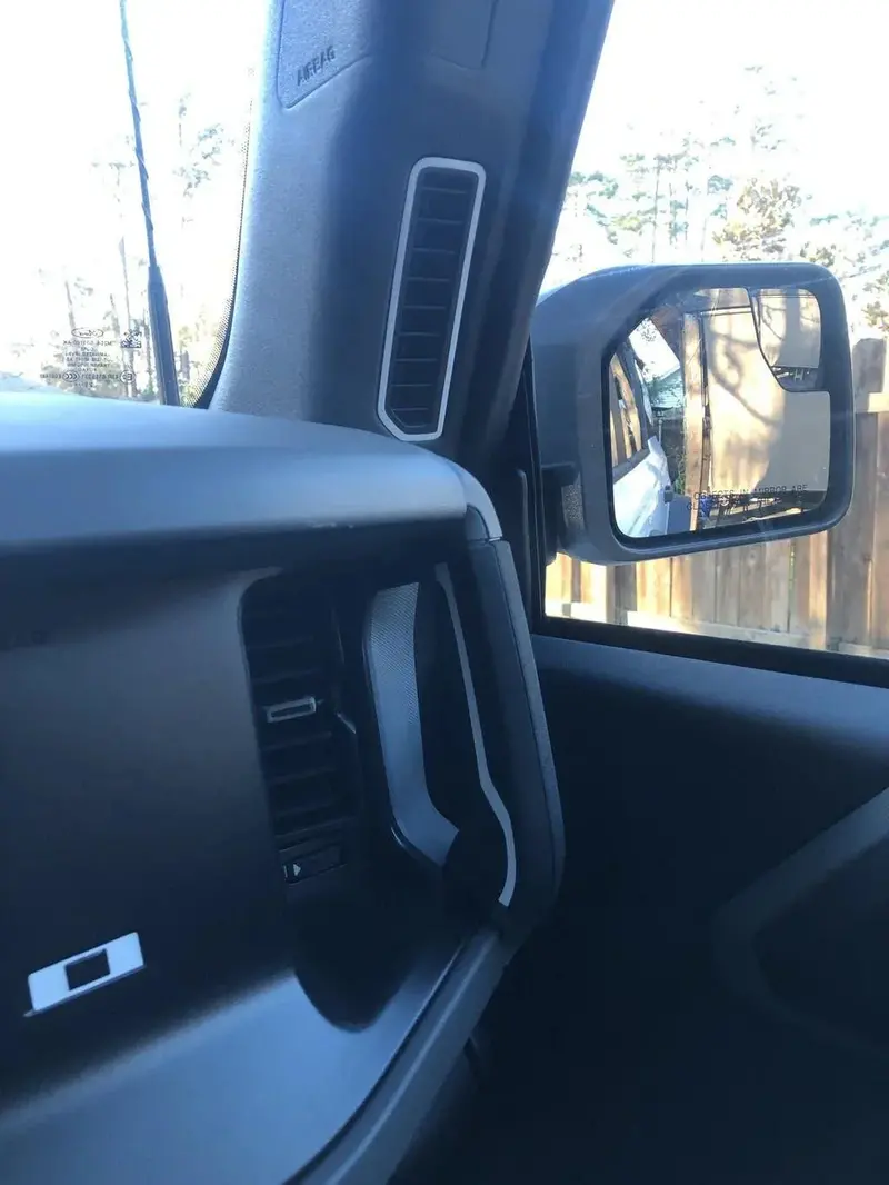 Defroster Vent Outline (Standard Series) - 2021+ Bronco 7