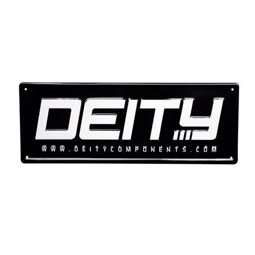 Deity Aluminum Sign (24X9 Inch 1