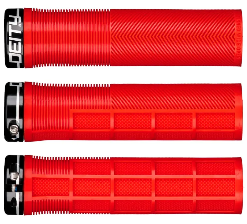 Deity Knucleduster Lock On Bike Grips 12