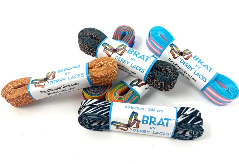 Derby Laces Brat 96" (244Cm) 6Mm Wide 1