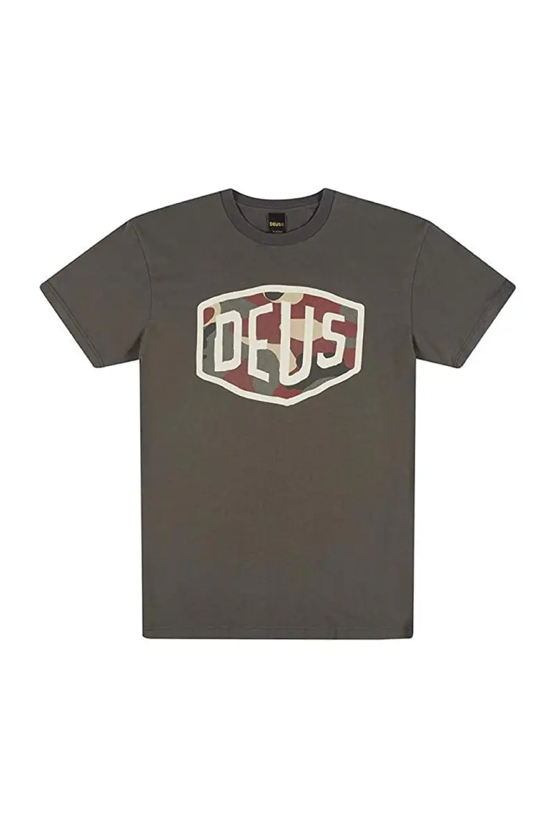 Deus Ex Machina Warrant Short Sleeve T-Shirt Beluga 1