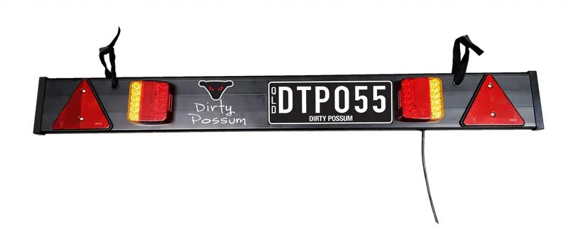 Dirty Possum Racks - Bike Rack Light Bar 1