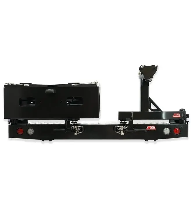 Discovery 2 1999-2004 022-02 Rear Wheel Carrier Double Jerry Can Holder Package 1