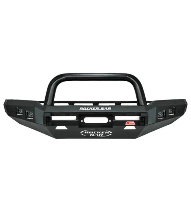 Dmax Facelift 2017-2020 078-01Sqsbl Rocker Bull Bar Single Sand Black Loop Package 1