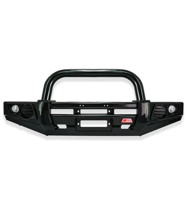 Dmax Facelift 2017-2020 707-01 Falcon Bull Bar Single Black Loop Package (No Foglight) 1