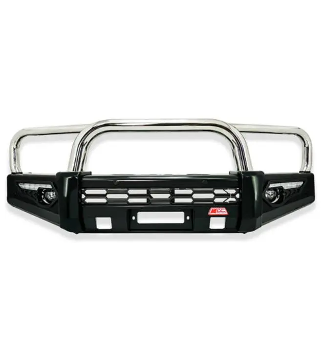 Dmax Facelift 2017-2020 808-01 Phoenix Bull Bar Triple Stainless Loops Package 1