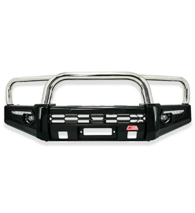 Dmax Rg 2020-2024 808-01 Phoenix Bull Bar Triple Stainless Loops Package 1