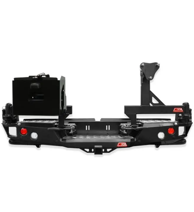 Dmax Rg 2020-Present  022-02 Rear Wheel Carrier Single Jerry Can Holder Package 1