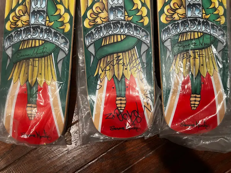 Dogtown Jesse Martinez Collector Skateboard Deck Signed 1