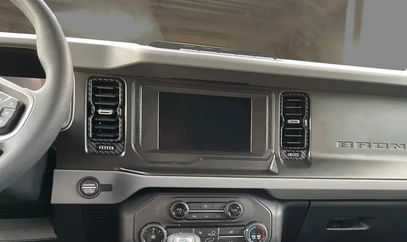 Domed Ac Vent Accent Trim - 2021+ Bronco 2
