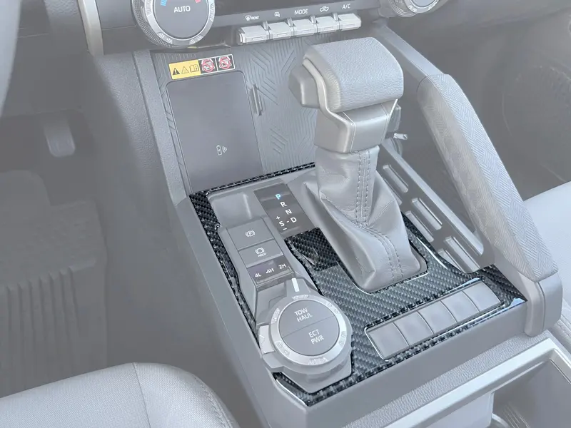 Domed Center Console Accent Trim - 2024+ Tacoma / 2025+ 4Runner 1