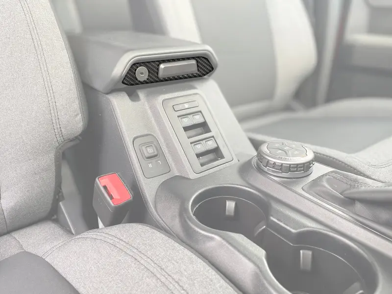 Domed Center Console Latch Accent Overlay - 2021+ Bronco 1