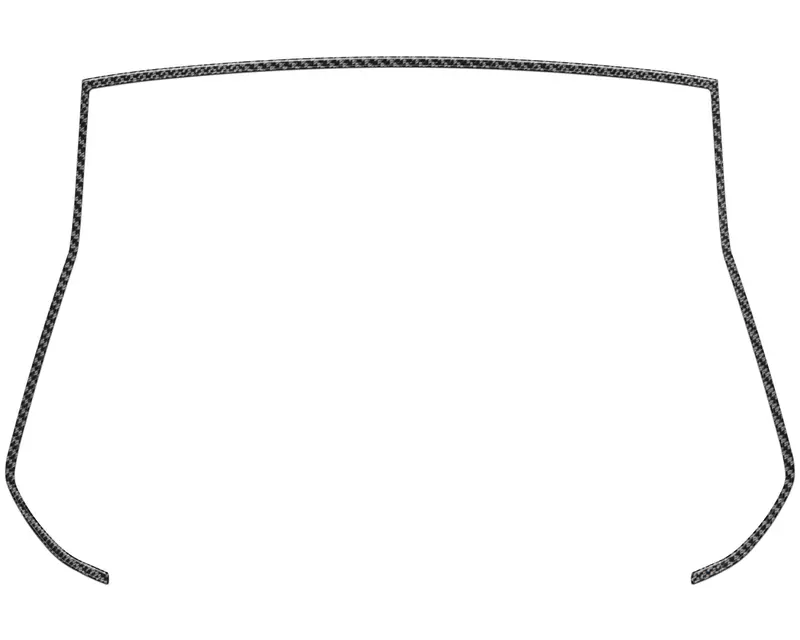 Domed Center Dash Line Accent Trim - 2025+ Ram 1500 1