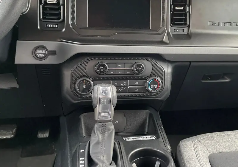 Domed Climate Control Accent Overlay - 2021+ Bronco 2