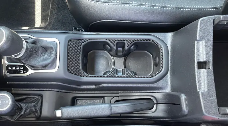 Domed Cup Holder Accent Overlay - 2018+ Wrangler Jl / Gladiator Jt 2