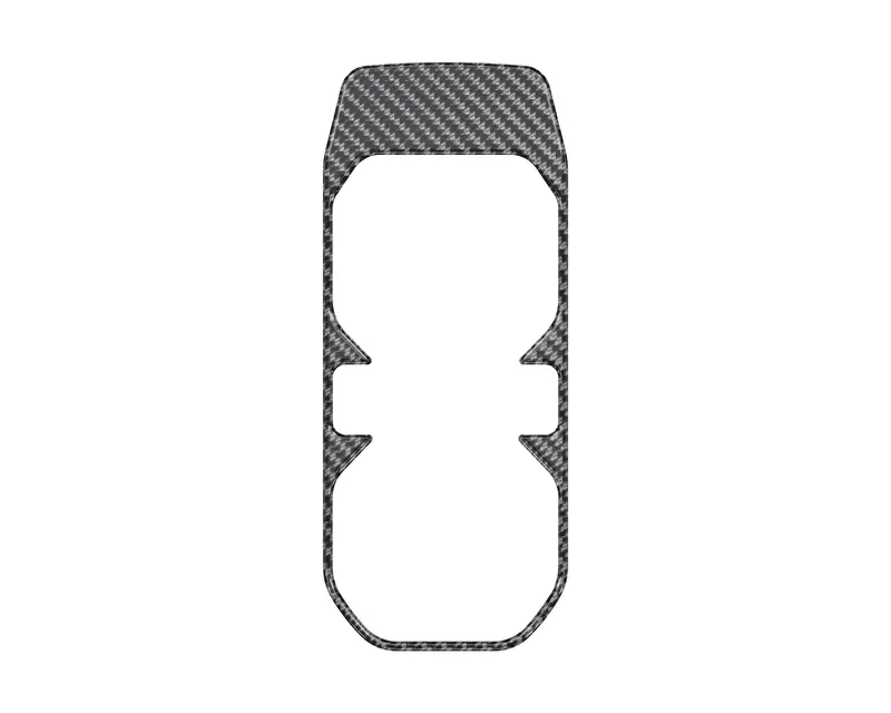 Domed Cup Holder Accent Overlay - 2018+ Wrangler Jl / Gladiator Jt 3