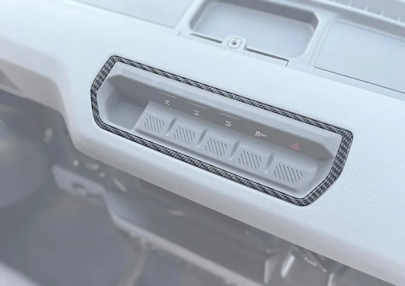 Domed Dash Top Switch Panel Accent Trim - 2021+ Bronco 1