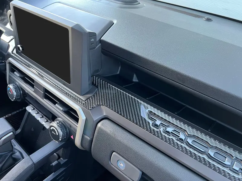 Domed Dash Trim Overlays - 2024+ Tacoma 2