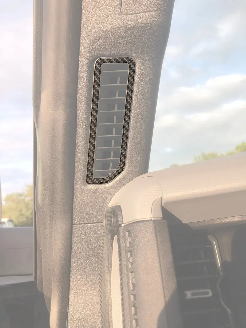Domed Defrost Vent Accent Trim - 2021+ Bronco 1