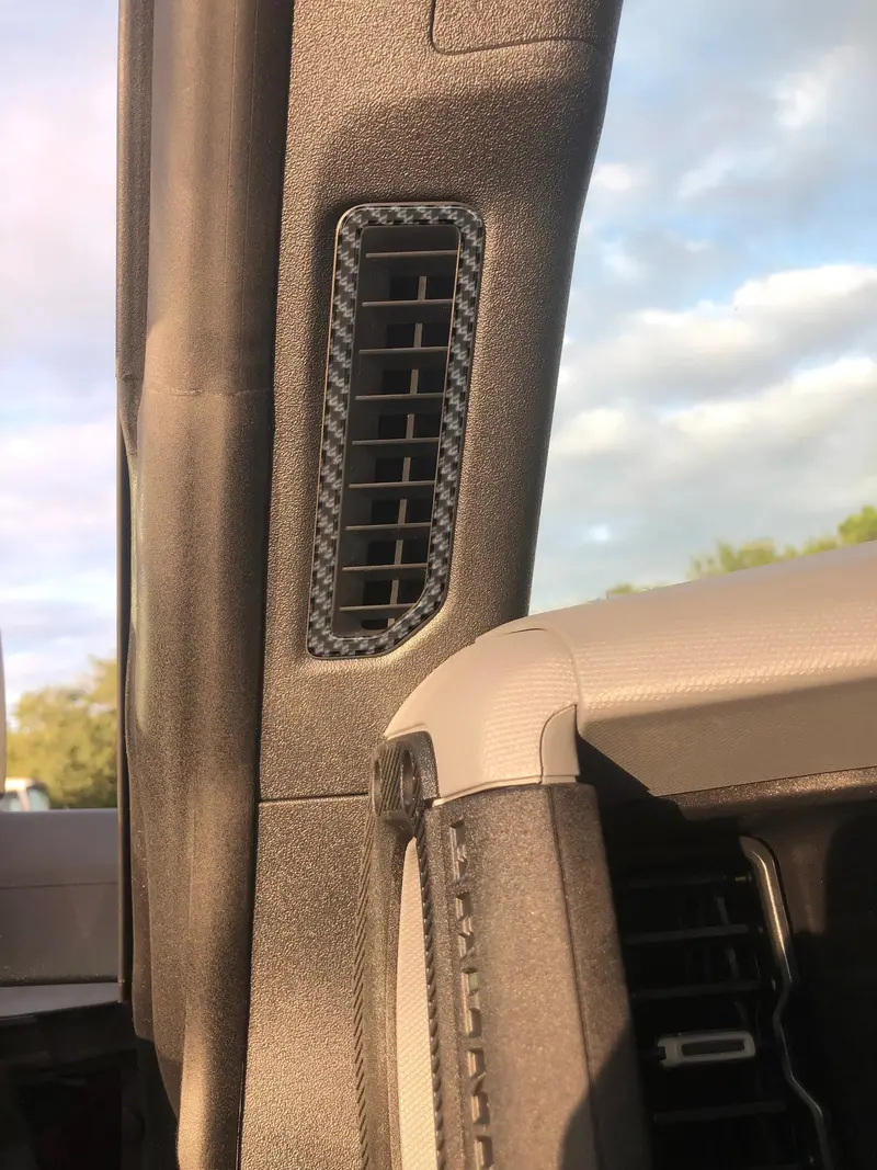 Domed Defrost Vent Accent Trim - 2021+ Bronco 2