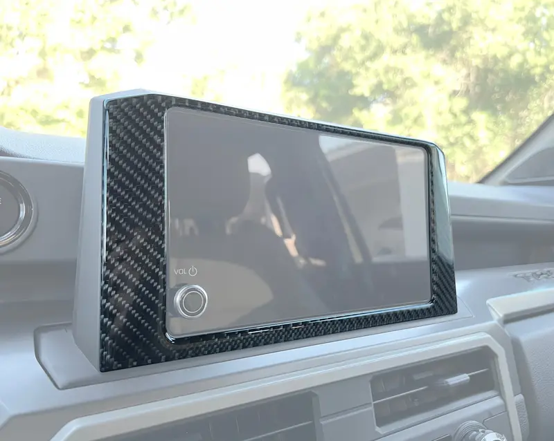 Domed Display Screen Accent Trim - 2024+ Tacoma /  2025+ 4Runner 1
