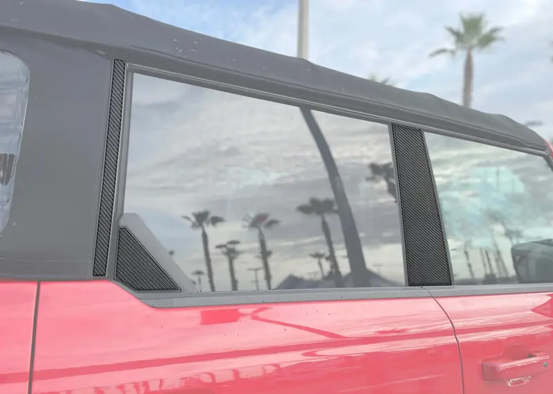 Domed Door Pillar Overlays -  2021+ Bronco 1