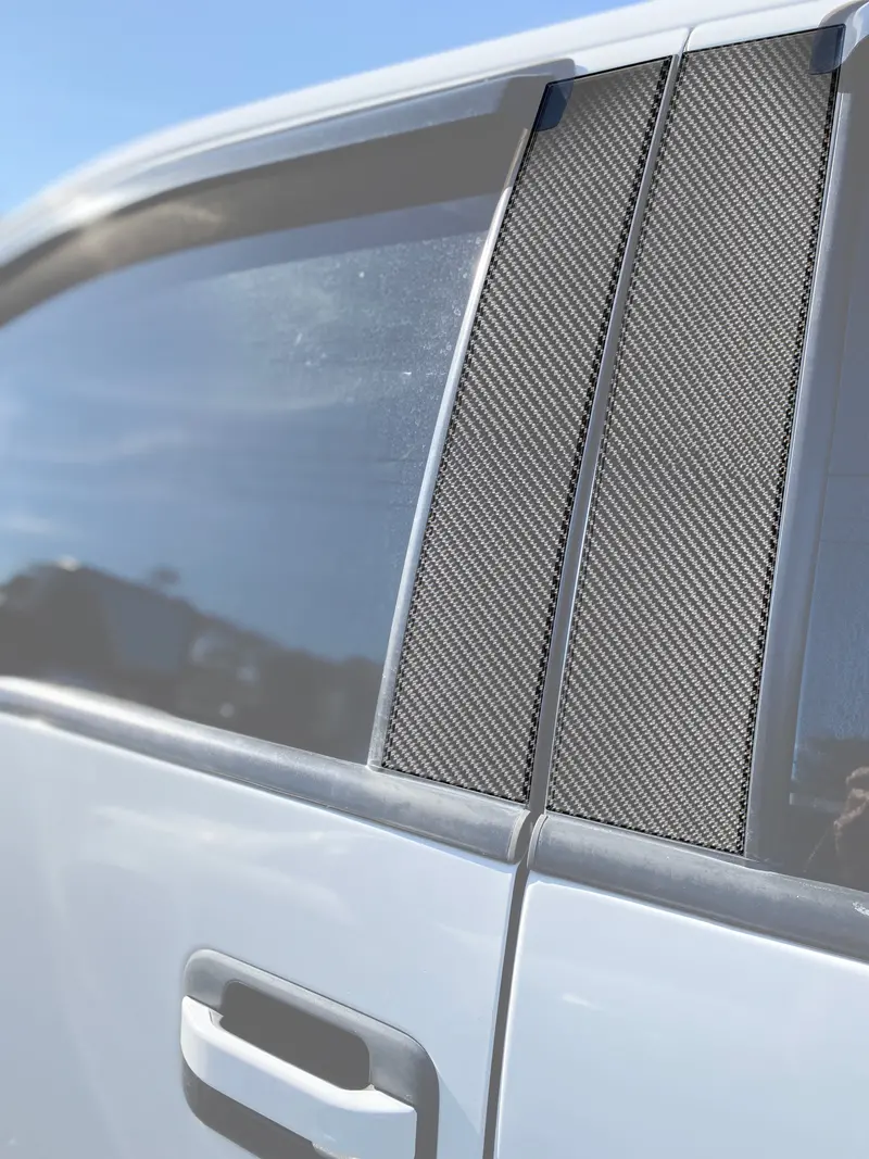 Domed Door Pillars Accent Trim - 2009-2014 F-150 (Super Crew/Super Cab) 1